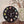 30×30cm Tropical Plant Magnetic Clock Kit – 12 Interchangeable Botanic Magnets for Each Hour, Wall Mount + Gold Metal Stand, Silent Sweep Movement, Starry Sparkle Matte Black Finish